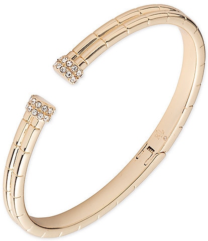 Lauren Ralph Lauren Open Pave Cuff Bracelet