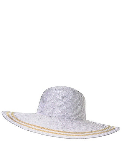 Packable Stripe Sun Hat