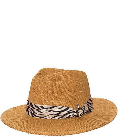 Lauren Ralph Lauren Rustic Fedora Hat With Fabric band