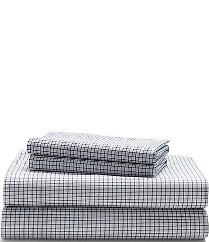 Lauren Ralph Lauren Sloane Cotton Percale Checked Sheet Set