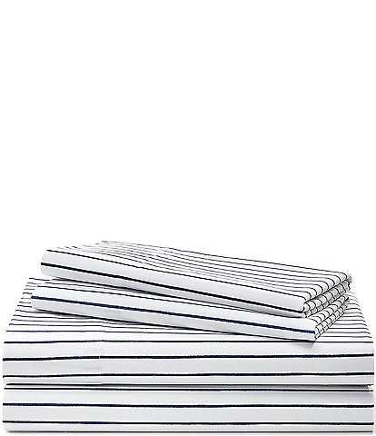 Lauren Ralph Lauren Spencer Ticking Stripe Sateen Sheet Set