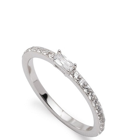 Lauren Ralph Lauren Sterling Silver CZ Ring
