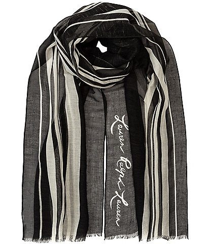 Lauren Ralph Lauren Striped Scarf Wrap