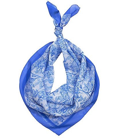 Lauren Ralph Lauren Summer Floral Square Scarf
