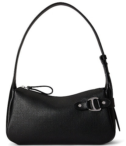 Lauren Ralph Lauren Tasha Micro-Pebbled Small Shoulder Bag