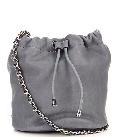 Lauren Ralph Lauren Washed Leather Medium Emmy Bucket Bag
