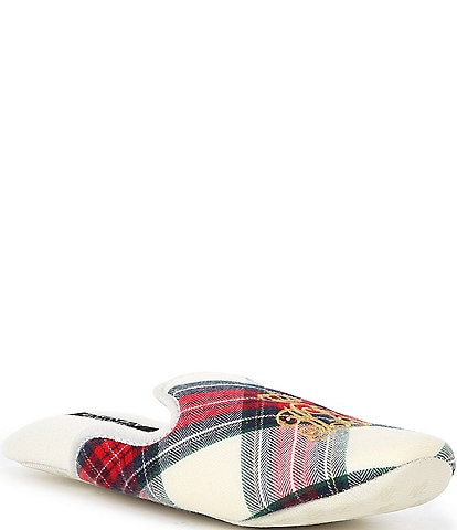 Lauren Ralph Lauren Women's Classic Plaid Slippers