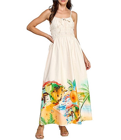 Layered With Love Sicily Printed Maxi Dress