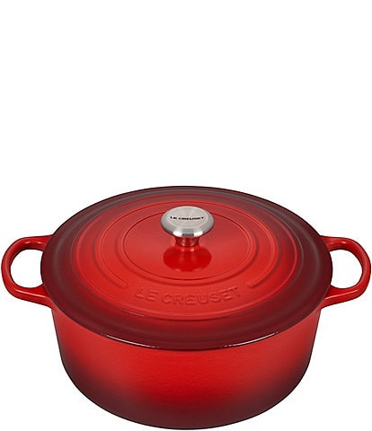Le Creuset 13.25-Quart Signature Round Dutch Oven with Stainless Steel Knob