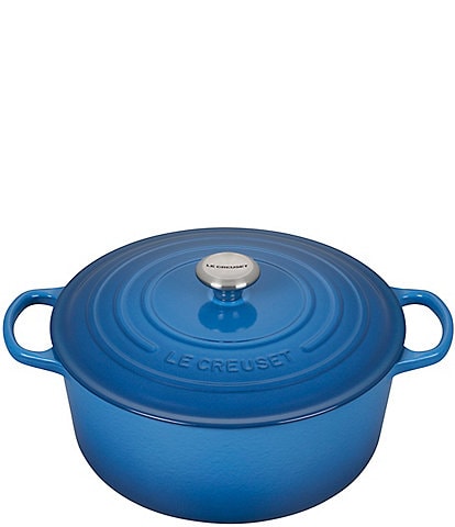 Le Creuset 13.25-Quart Signature Round Dutch Oven with Stainless Steel Knob