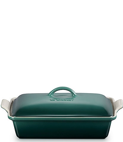 Le Creuset 4-Quart Heritage Covered Rectangular Casserole Dish