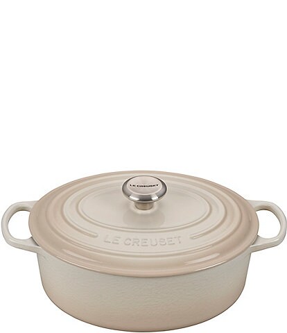 Le Creuset 5-Quart Signature Oval Dutch Oven with Stainless Steel Knob