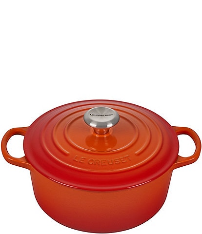 Le Creuset 7.25-qt Round Enameled Cast Iron Dutch Oven with Stainless Steel Knobs