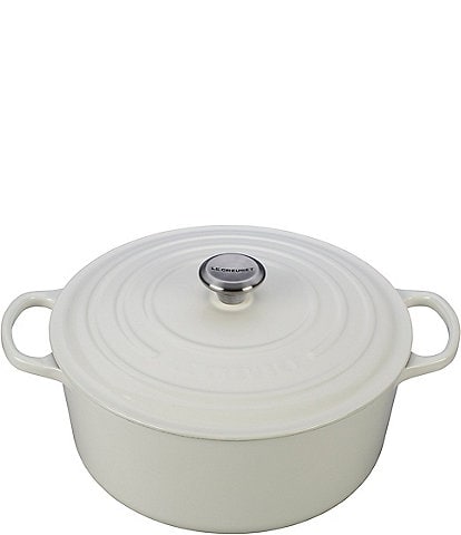 Le Creuset 9-Quart Signature Round Dutch Oven with Stainless Steel Handle
