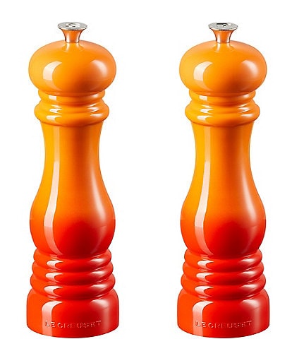 Le Creuset Acrylic Classic Salt and Pepper Mill Set