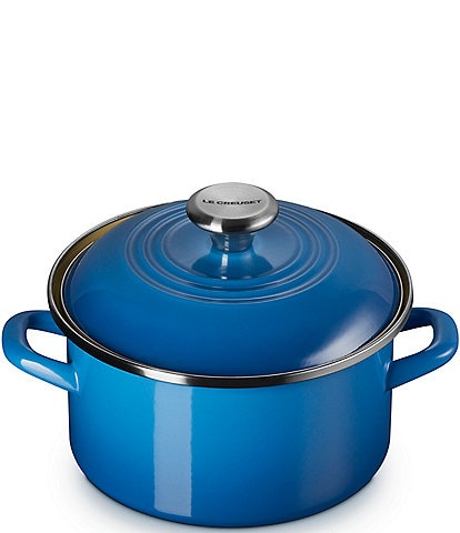 Le Creuset Enamel On Steel Petite Stockpot 3.8-Quart
