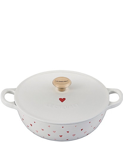 Le Creuset L'Amour Collection 2.75-qt. Heart Print Soup Pot & Chef's Oven