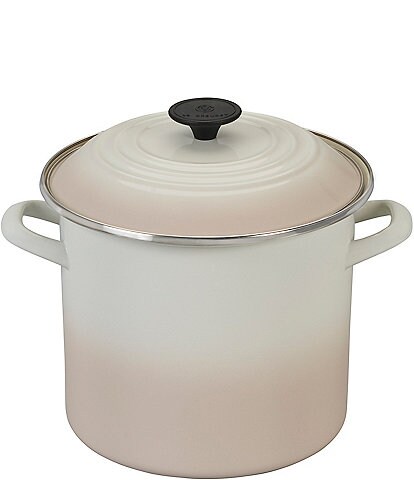 Le Creuset Meringue 8-Quart Enameled Steel Stockpot