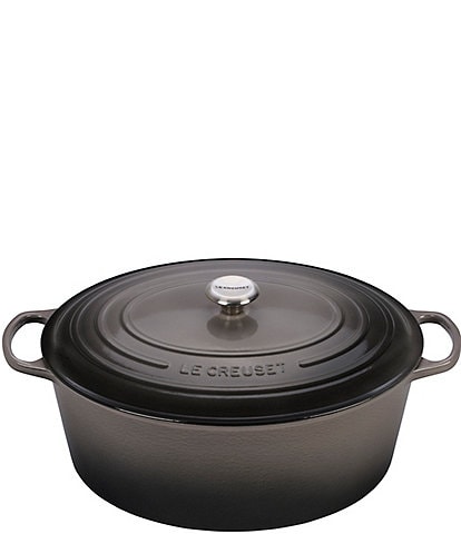 Le Creuset Signature 15.5 Quart Oval Dutch Oven with Stainless Steel Knob