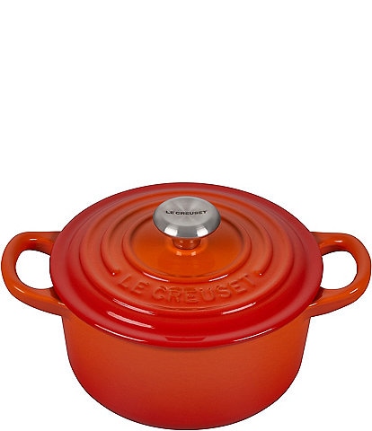 Le Creuset Signature 2-Quart Round Enameled Cast Iron Dutch Oven with Stainless Steel Knob