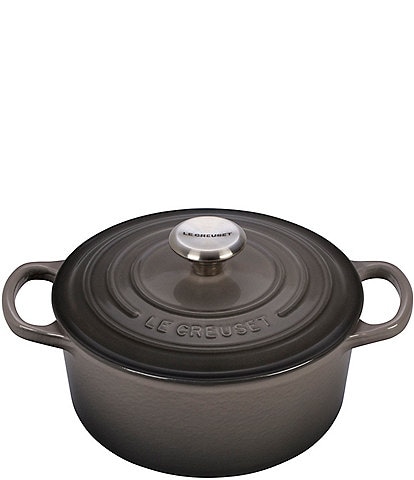 Le Creuset Signature 2-Quart Round Enameled Cast Iron Dutch Oven with Stainless Steel Knob