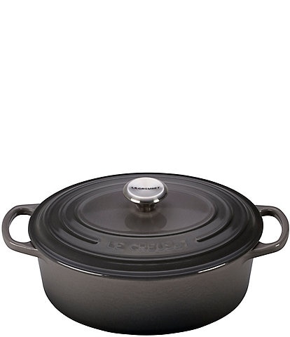 Le Creuset Signature 2.75-Quart Oval Enameled Cast Iron Dutch Oven with Stainless Steel Knob
