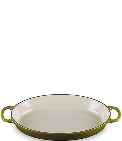 Le Creuset Signature 3-Quart Enameled Cast Iron Oval Baker with Loop Handles