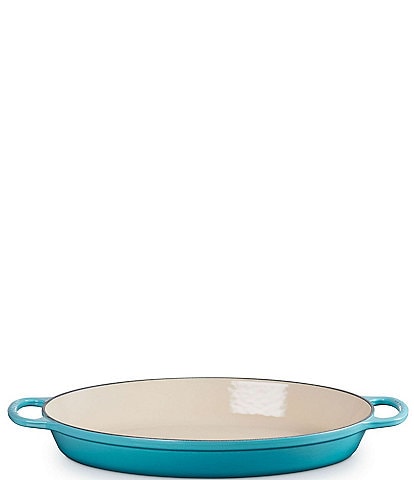 Le Creuset Signature 3-Quart Enameled Cast Iron Oval Baker with Loop Handles