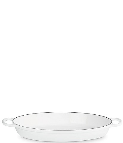 Le Creuset Signature 3-Quart Enameled Cast Iron Oval Baker with Loop Handles