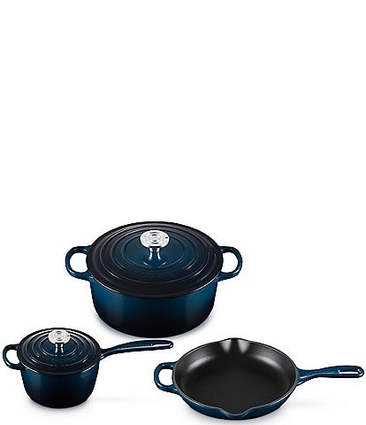 Le Creuset Signature Cast Iron 5-Piece Cookware Set
