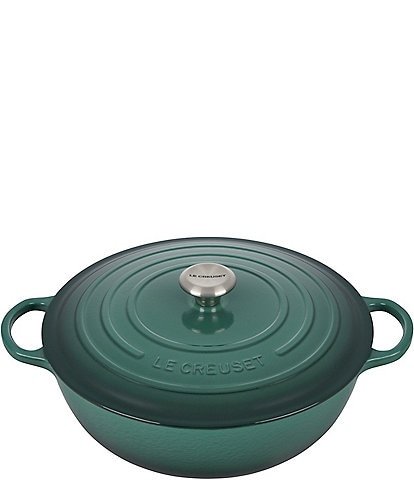 Le Creuset Signature Enameled Cast Iron Chef's Oven With Stainless Steel Knob, 7.5-Quart