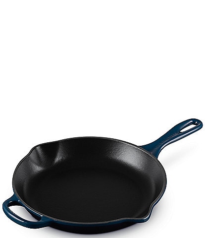 Le Creuset Signature Enameled Cast Iron Handle Skillet, 10.25#double;
