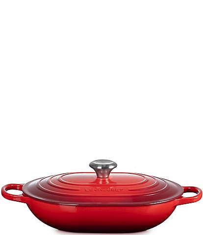 Le Creuset Signature Enameled Cast Iron Oblong Dutch Oven with Lid, 3.75-qt
