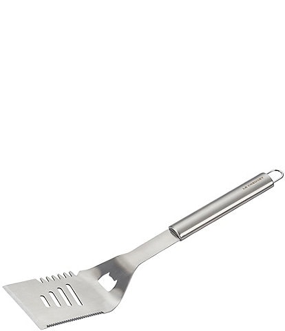 Le Creuset Stainless Steel Alpine Outdoor Slotted Turner, 17.5#double;