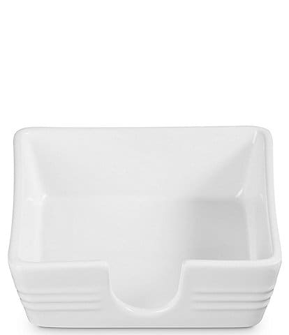Le Creuset Stoneware Signature Cocktail Napkin Holder - 6  in.