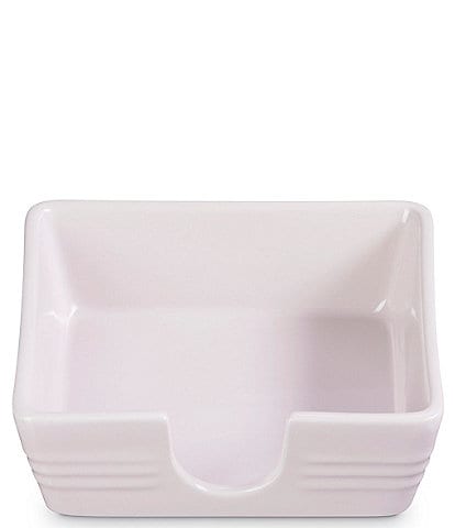 Le Creuset Stoneware Signature Cocktail Napkin Holder - 6  in.