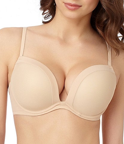 Le Mystere Infinite Possibilities Deep Plunge Convertible Push-Up T-Shirt Bra