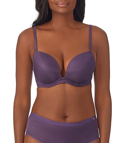 Le Mystere Shimmer Mesh Contour Plunge Bra