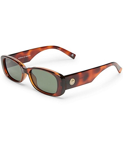 Le Specs Unisex Unreal! 52mm Tortoise Rectangle Sunglasses