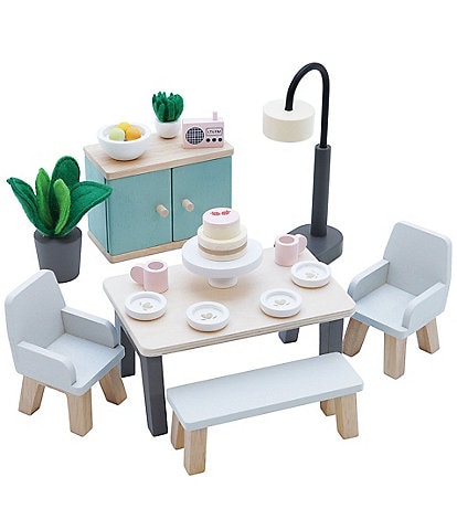 Le Toy Van Daisylane Dining Room Furniture Set for Dollhouse