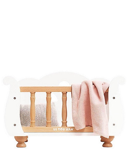 Le Toy Van Honeybake Sleigh Doll Cot & Crib