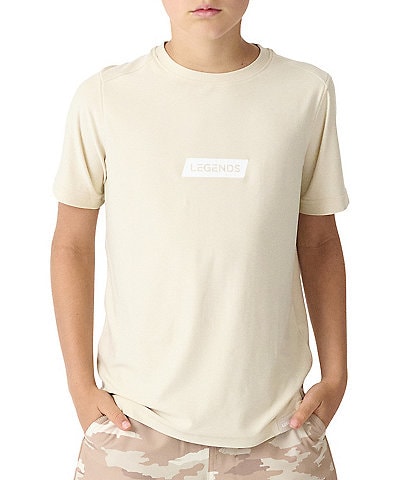 Legends Big Boys Aire Crew Neck Short Sleeve T-Shirt