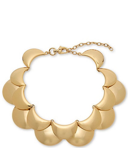 Lele Sadoughi Crescent Statement Necklace