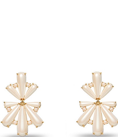 Lele Sadoughi Scallop Statement Drop Earrings