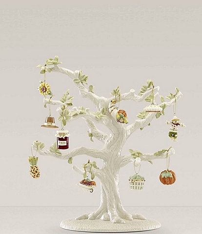 Lenox Autumn Favorites 10-Piece Ornament and Tree Set