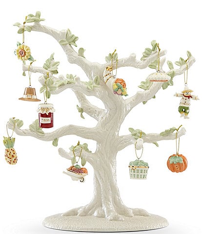 Lenox  Autumn Favorites 10-Piece Ornament and Tree Set
