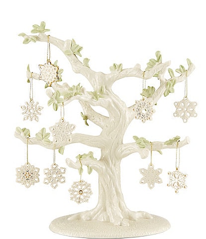 Lenox 2022 Snowflake 10-Piece Ornament & Tree Set