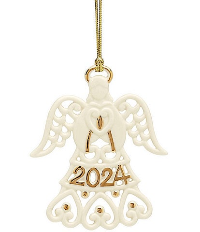 Lenox 2024 Annual A Year To Remember Angel Ornament