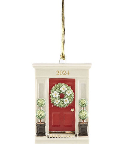 Lenox 2024 Annual Our New Home Front Door Ornament