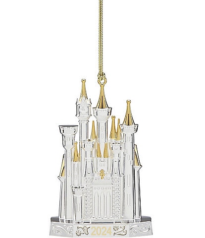 Lenox 2024 Disney Castle Metal Ornament